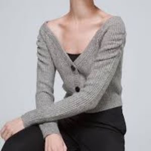 White House Black Market off shoulder sweater